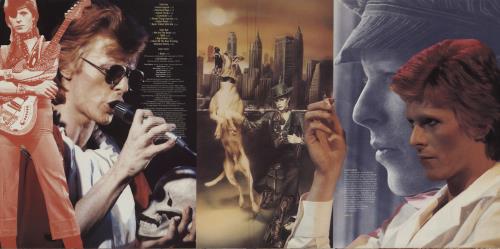 David Bowie diamond dogs vinyl LP レコード David Bowie lot of original 1970's USA music memorabilia ex